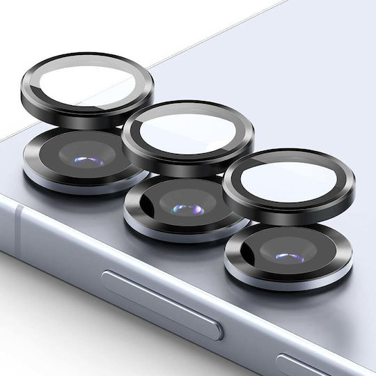 Ringke Frame Protector Протектор за камера Закалено стъкло Черен за GALAXY S25+ ПЛЮС