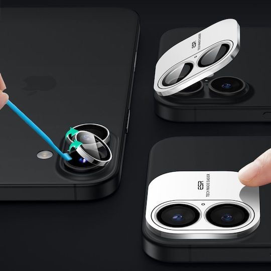 ESR Armorite Camera Protection Tempered Glass Transparent for the iPhone 16, iPhone 16 Plus