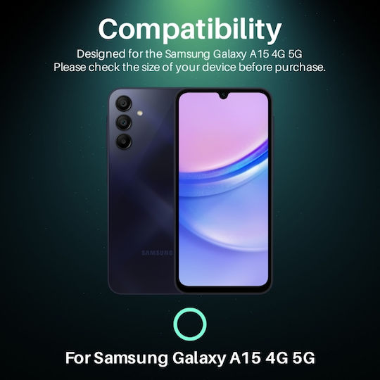 Lens Camera Protection Tempered Glass Transparent for the Samsung Galaxy A15 4G / 5G