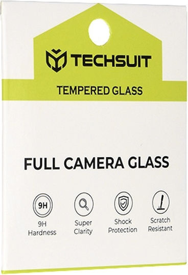 Techsuit Full Протектор за камера Закалено стъкло Черен за Samsung Galaxy S25 Плюс