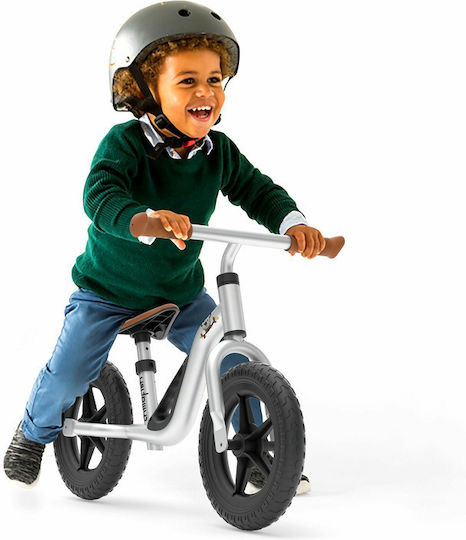 Chillafish Kids Balance Bike Charlie Silver