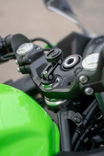 SP Connect Motorcycle Cellphone Mount for the Handlebar Clamp