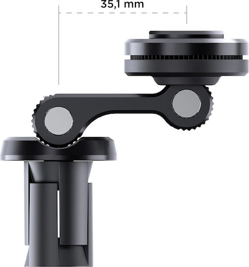 SP Connect Motorcycle Cellphone Mount for the Handlebar Clamp