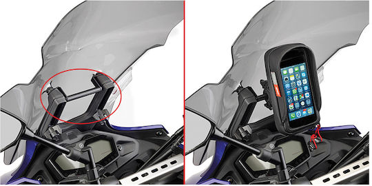 Givi Fb2130 Smartphone Mount Bar Mt07 Tracer 16-19