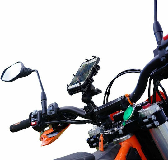 RAM Mount Quick Grip Гръбче за Стойка за Мобилен Телефон за Мотоциклет