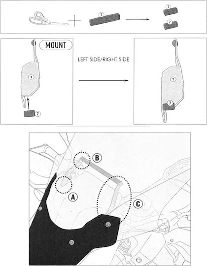 Moto Discovery Md Mount Bars for Honda Crf1100l Africa Twin Adventure Sports 2020-2023
