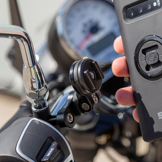 SP Connect Motorrad Handyhalterung mit Clip für Lenkrad
