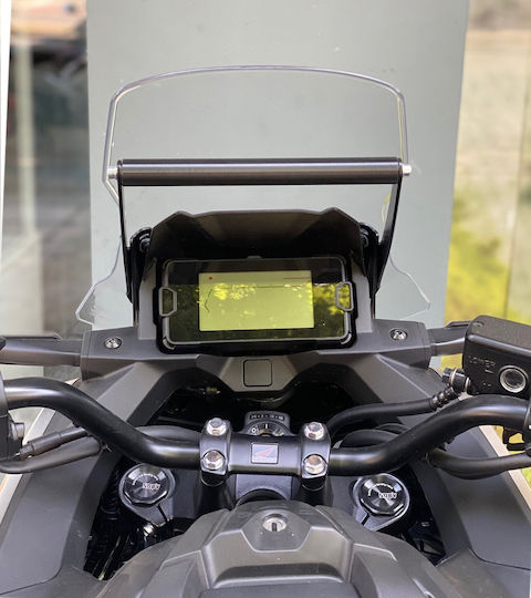 Μπαράκι Στήριξης Smartphone / Gps Για Honda Nc750x 2021-2023