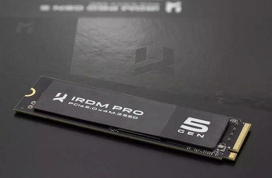 GoodRAM IRDM Pro SSD 4TB M.2 Type With PCI Express 5.0 Connection And IRP-SSDPR-P54S-4K0-80 Heatsink