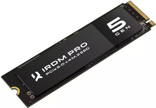 GoodRAM IRDM Pro SSD 4TB M.2 Type With PCI Express 5.0 Connection And IRP-SSDPR-P54S-4K0-80 Heatsink