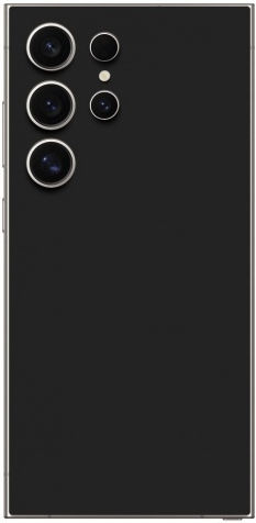 Protective Back Skin Sticker for Samsung Galaxy S25 Ultra Gams Premium Vinyl Skin Back Plate Black Matte Gams-vnl-skin-bmt-002-216 Gams-vnl-skin-bmt-002-216