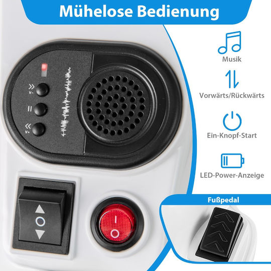 Kids Motorbike Electric 12 Volt White