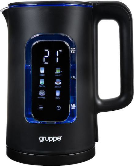 Gruppe DG-2328-EL Kettle 1.5lt 1500W Black