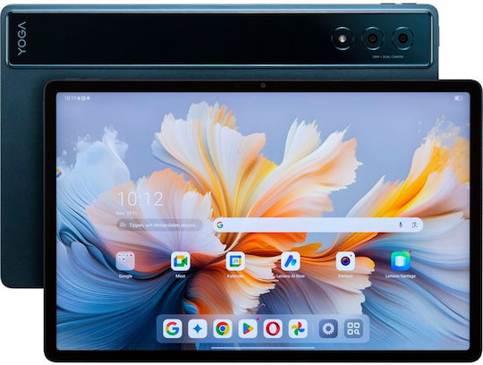 Lenovo Yoga Tab Plus 12.7Inches (16GB/256GB/Greek Keyboard and Stylus) Tidal Teal