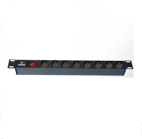 Safewell Πολύπριζο Rack 04.022.0189 1τμχ
