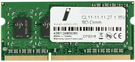 Innovation IT DDR3L Memory with 1x8GB Module and Speed 1600 for Laptop