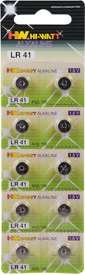 International Rectifier Αλκαλικές Μπαταρίες Ρολογιών LR41 10τμχ