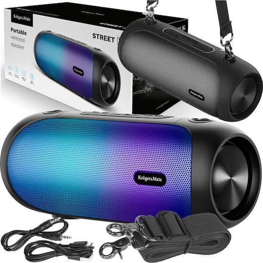 Kruger & Matz Street XL Ηχείο Bluetooth 30W με Ραδιόφωνο Μαύρο