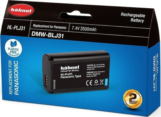 Hahnel Kamera Batterie Kompatibel mit Panasonic