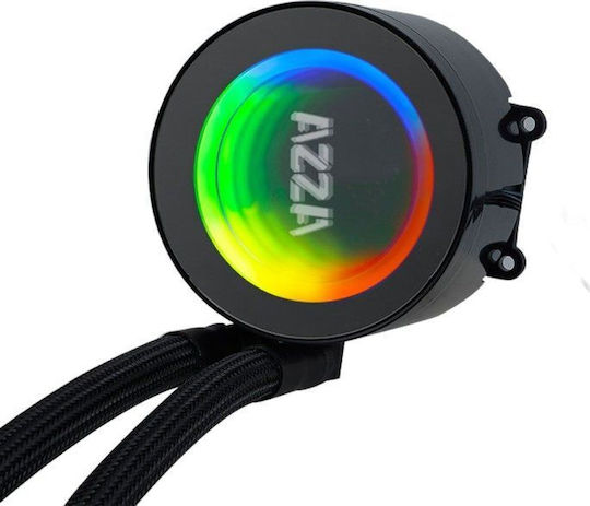 Azza Blizzard 360mm Wasserkühlsysteme AIO CPU mit 3 Lüfter 120mm und ARGB Beleuchtung