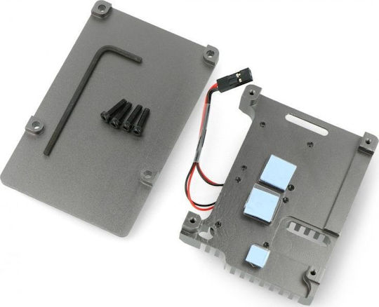 Raspberry Pi Fan Случай с вентилатор Pi 4B Калъф