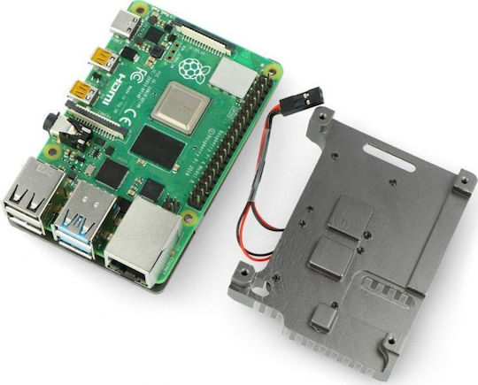 Raspberry Pi Fan Случай с вентилатор Pi 4B Калъф