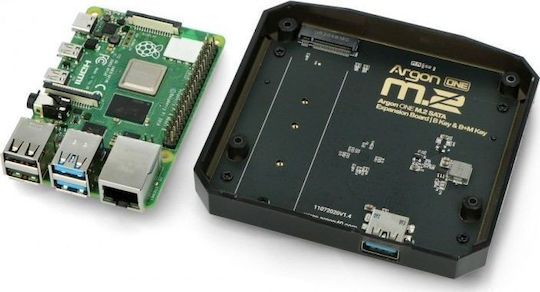 Argon40 Argon ONE Μ.2 - Raspberry Pi 4 Aluminum Case