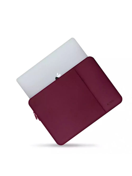 Tech-Protect Neopren Case for 14" Laptop Burgundy