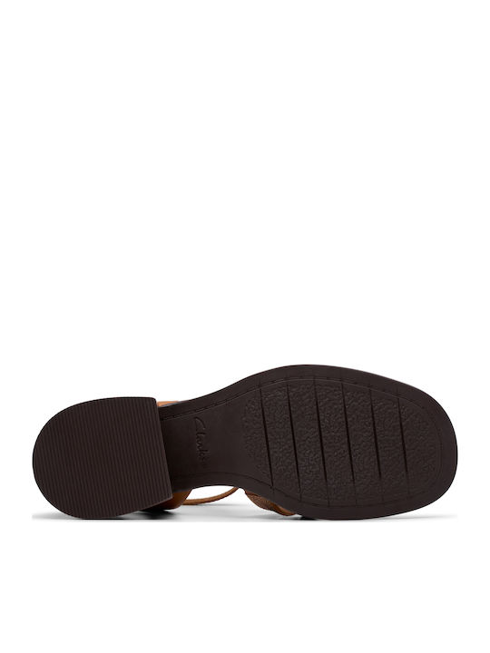 Morwyn Strap Δερμάτινα Πέδιλα Ταμπά