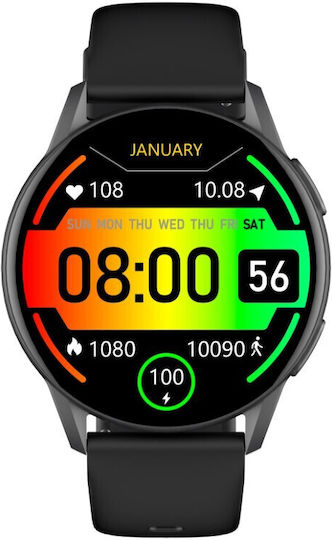 Kieslect K11 Aluminiu Smartwatch (Negru)