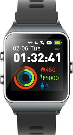 Umax In-band P1 Pro 47mm Smartwatch με SIM (Μπλε)