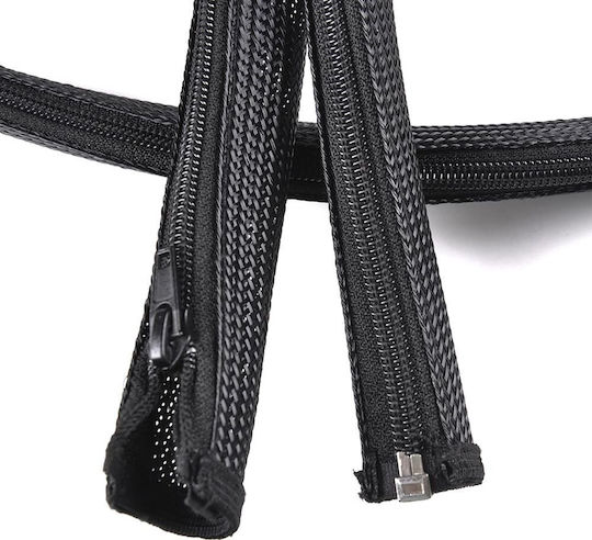 Vivolink Πλέγμα Καλωδίων Μαύρο PROZIPSLEEVE1248 1τμχ