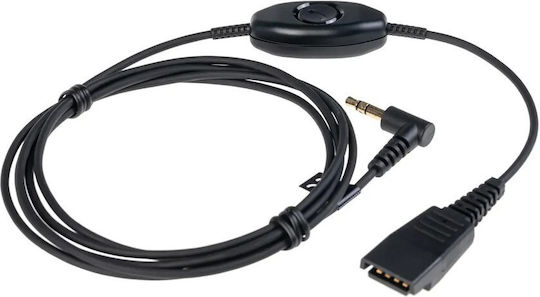 Jabra Καλώδιο Quick Disconnect (QD) to 3.5 mm 0,5m (8735-019)