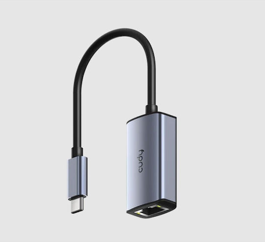 Cudy UE10C USB-C Network Adapter with Wired Ethernet Connection