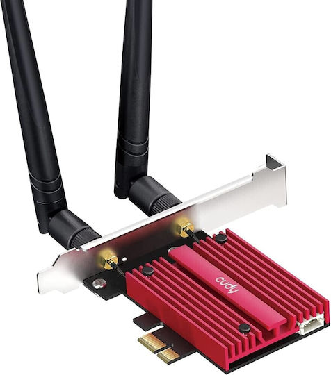 Cudy v1 Ασύρματη Κάρτα Δικτύου PCI-e