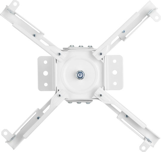 Vivolink Βάση Projector Οροφής με Μέγιστο Φορτίο 35kg Λευκή