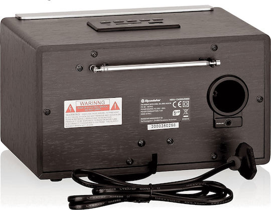 Roadstar HRA-1345NUSWD Retro Επιτραπέζιο Ραδιόφωνο Ρεύματος με USB Καφέ
