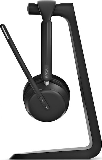 Epos Impact 1061 Duo with Stand Ασύρματα On Ear Multimedia Ακουστικά με μικρόφωνο και σύνδεση Bluetooth