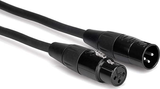 Hosa XLR male to XLR female 3m Cable (HMIC-010)