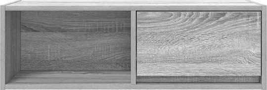 Vidaxl Έπιπλα Τηλεόρασης 2 Τεμ 80x31x25,5 Εκ Επεξεργασμένο Ξύλο Γκρι