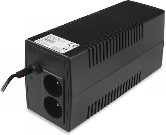 Volt Pico UPS Line-Interactive 1000VA 600W με 2 Schuko Πρίζες