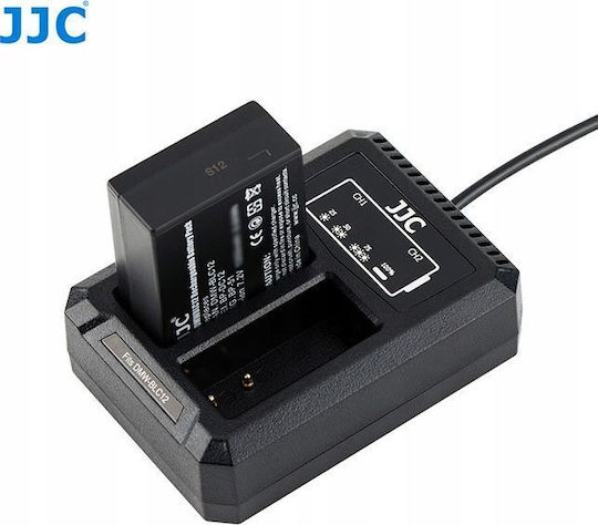 JJC Doppelter Batterieladegerät Kompatibel mit Panasonic / Sigma / Leica