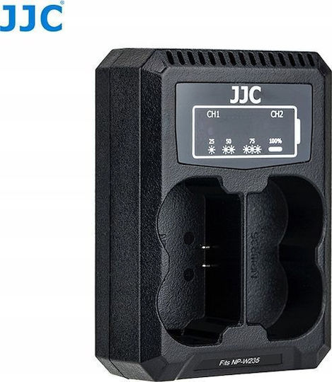 JJC Doppelter Batterieladegerät Kompatibel mit Fujifilm