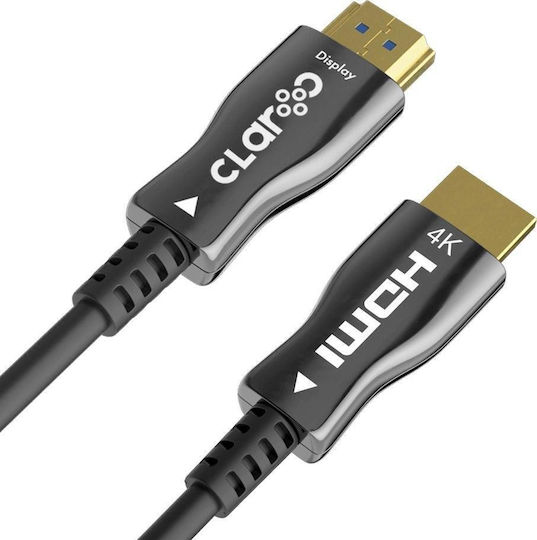 Claroc Claroc Aoc HDMI 2.0 Кабел HDMI мъжки - HDMI мъжки 100м Черен