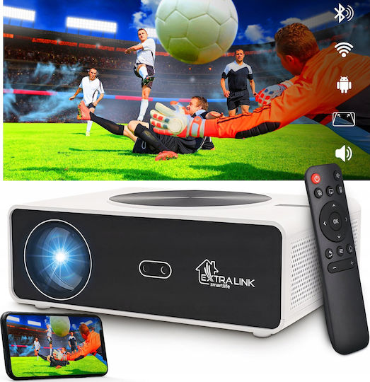 Extralink 407581 Projector LCD Full HD with Built-in Speakers White