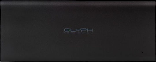 Glyph Case for Hard Drive M.2 SATA III with Connection Thunderbolt 3 / DisplayPort / USB 3.0 / USB 3.1 / Ethernet