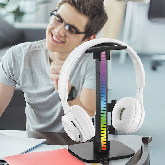 Mozos Mozos D11 RGB LED Equalizer Headphone Holder