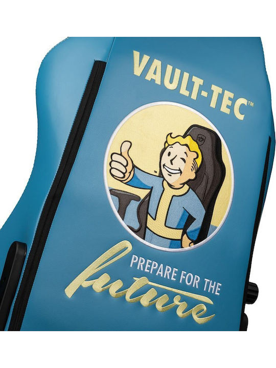 Noblechairs Hero Fallout Vault-Tec Edition Καρέκλα Gaming Δερματίνης με Ρυθμιζόμενα Μπράτσα Μπλε