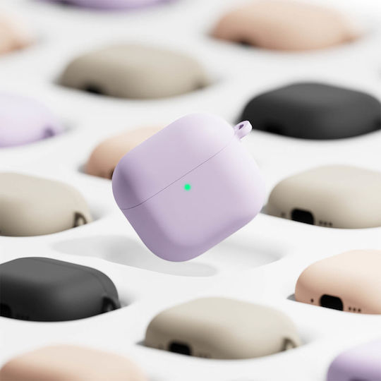 Ringke Hülle Silikon mit Haken Light Purple für Apple AirPods 4