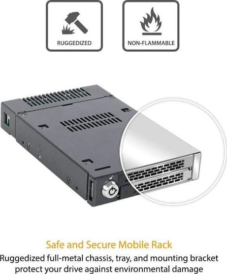 Icy Dock ToughArmor Caddy Μαύρο MB833M2K-B